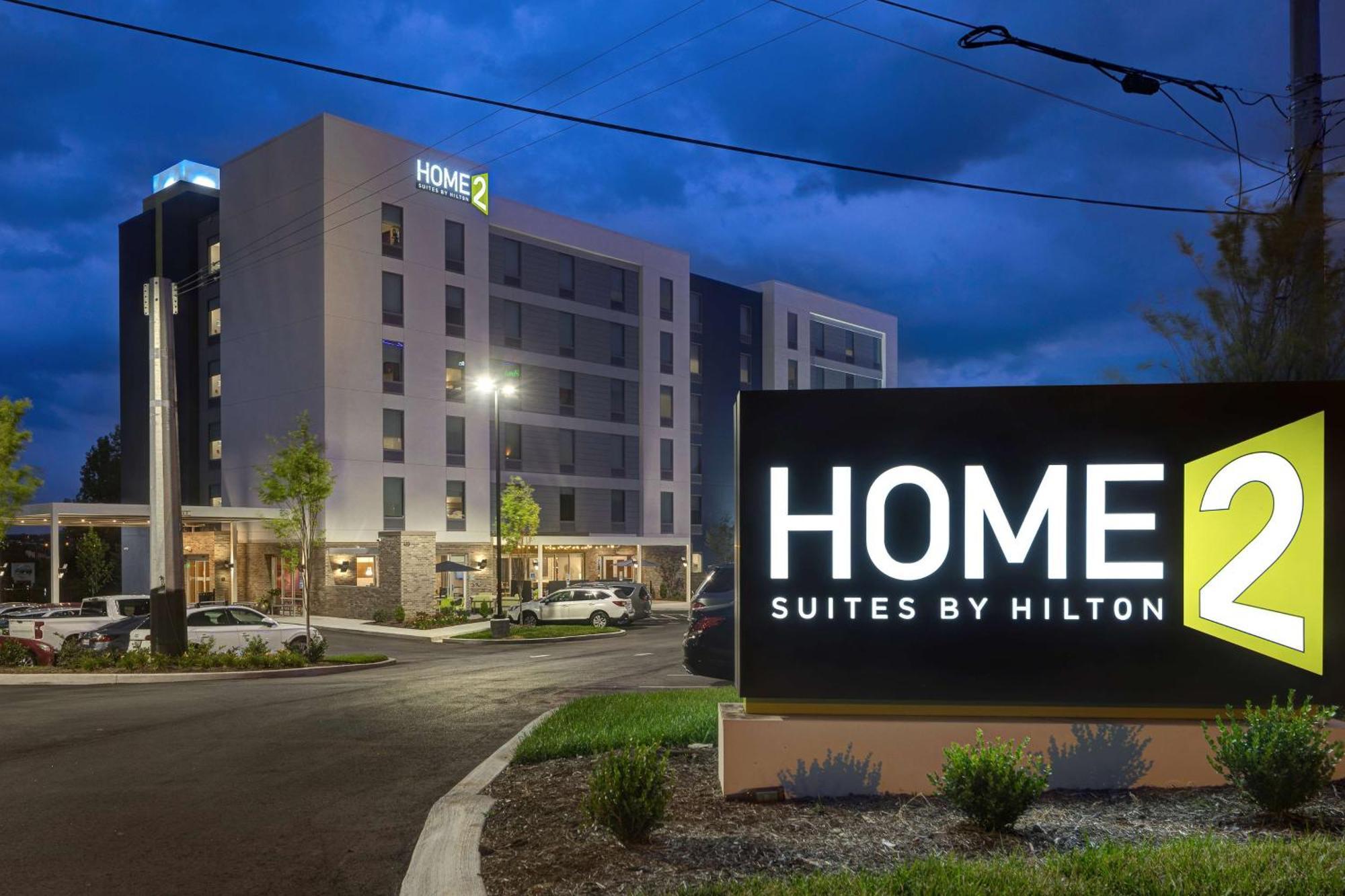 Home2 Suites By Hilton Nashville Downtown-Metrocenter Экстерьер фото